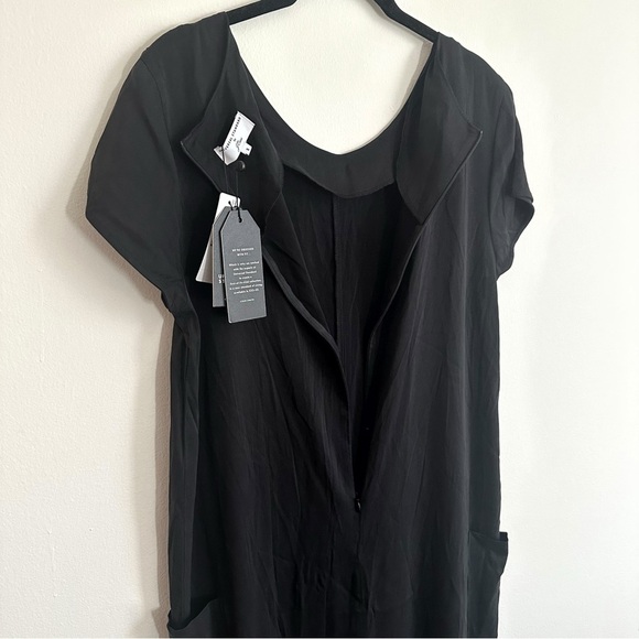 Universal Standard for J.Crew Cupro wide-leg jumpsuit size small J8445 - Picture 11 of 16